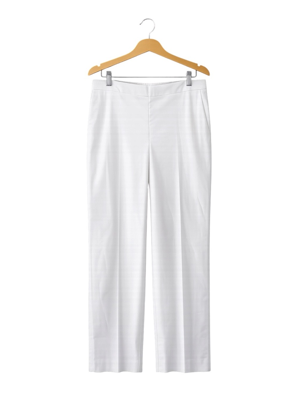 NWT‎ Banana Republic Hayden Wide Leg Linen Blend Pull On Pants White XL
